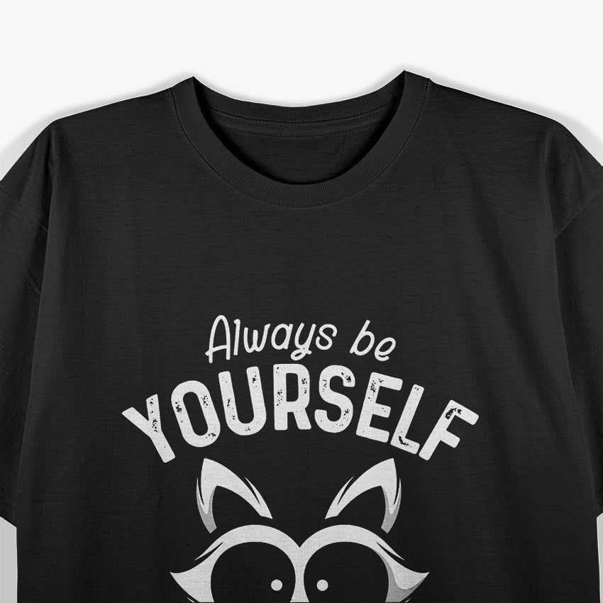 Funny Cute Raccoon Animal Gift Adorable Trash Panda Lovers T-Shirt
