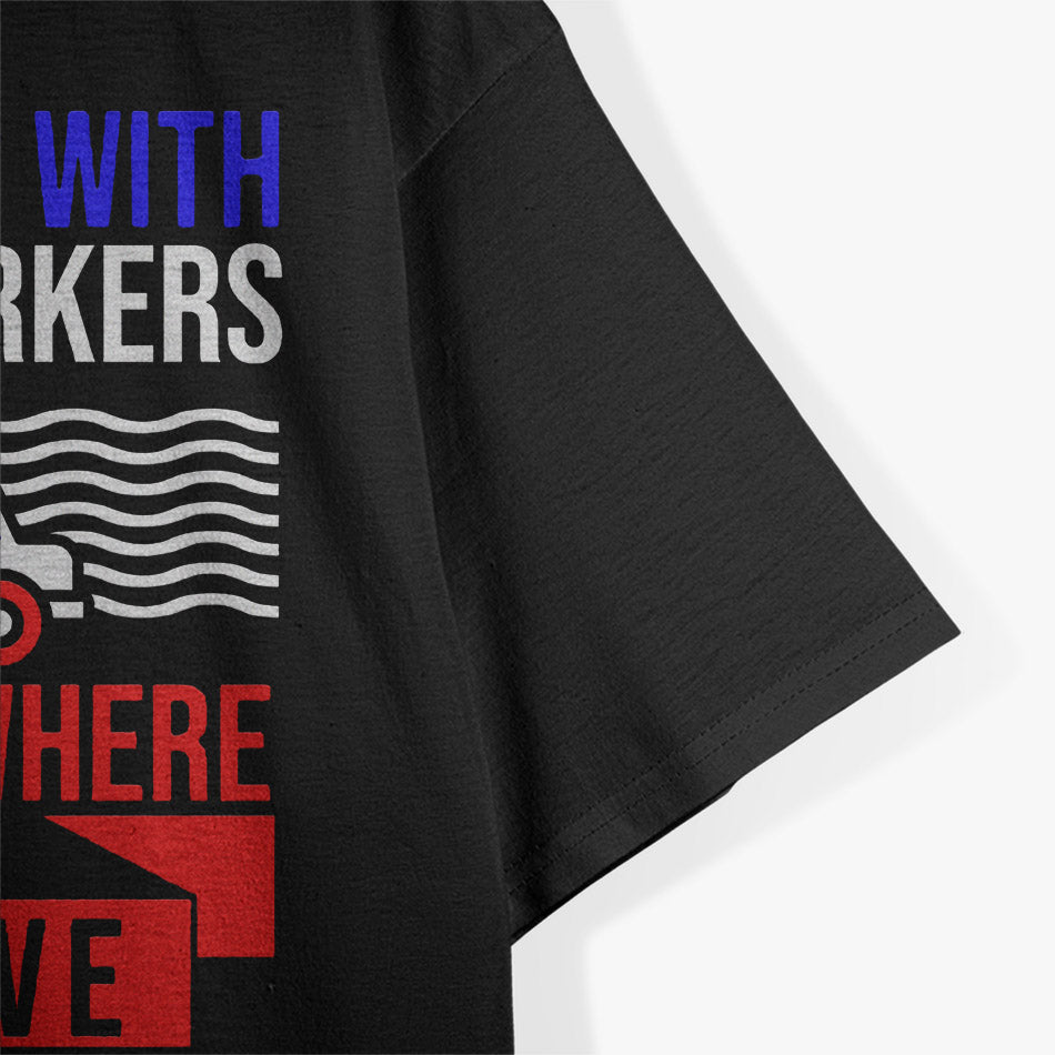 Don't Mess with the Postal Worker T-Shirt