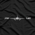 JFK LAX Traveling T-Shirt