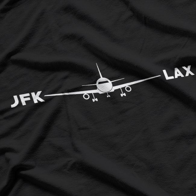 JFK LAX Traveling T-Shirt