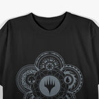 Magic Icon Hieroglyph Symbol Fantasy Card Gamer Design T-Shirt