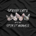 Sphynx Cat Spirit Animal - Funny Sphynx Cat Lover T-Shirt