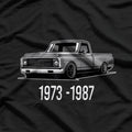 Funny Squarebody 1973-1987 Classic Truck Vintage Retro T-Shirt