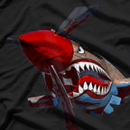 P-40 Warhawk: Fierce Fighter of WWII T-Shirt