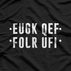 Fold Up & Surprise: Hidden Message Funny T-Shirt