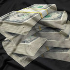 Stack of Money - Funny Wealth Humor Lover T-Shirt