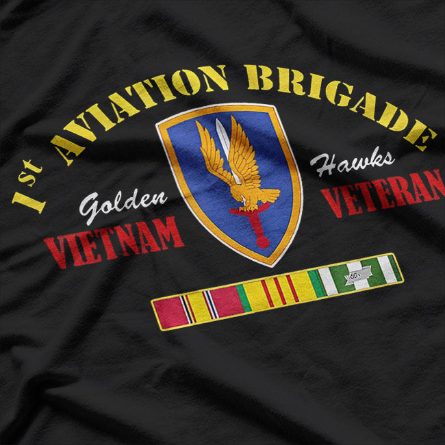 1st Aviation Brigade Vietnam Veteran T-Shirt