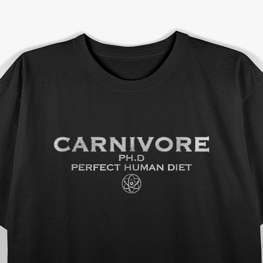 Carnivore Diet – Perfect Human Meat Eater Steak Keto Protein T-Shirt