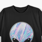 Mysterious Colorful Alien Heads: Cosmic Sci-Fi T-Shirt