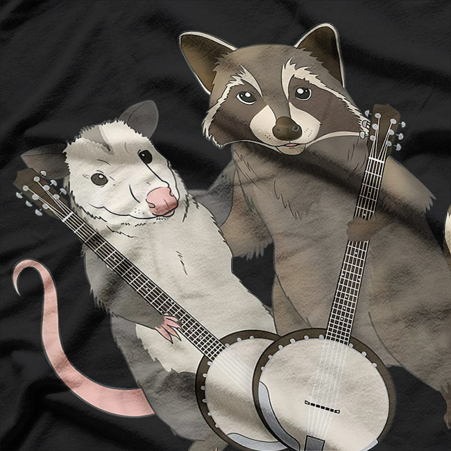 Opossum and Raccoon: Mischief Makers T-Shirt
