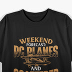 Weekend Forecast: Flying RC Planes & Scattered Parts T-Shirt