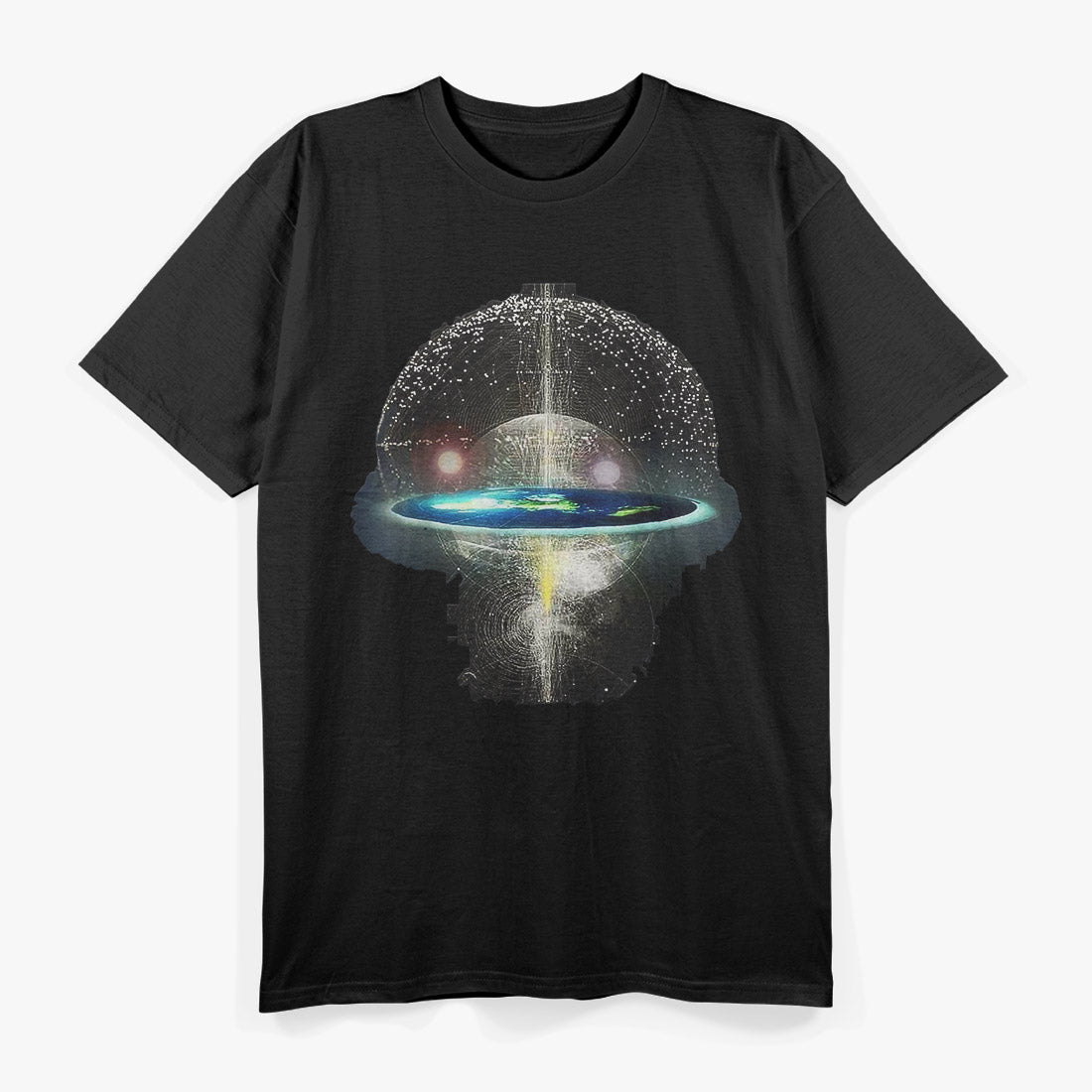 Flat Earth: Bold Theory T-Shirt
