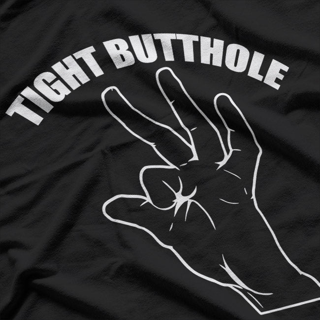 Tight Finger Gesture: Bold and Playful T-Shirt