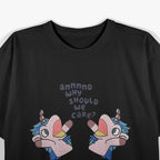 Unicorse Why Should We Care - Funny Horse Unicorn Humor T-Shirt