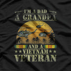 Grandpa Vietnam Veteran: Honor, Strength, Legacy T-Shirt
