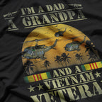 Grandpa Vietnam Veteran: Honor, Strength, Legacy T-Shirt