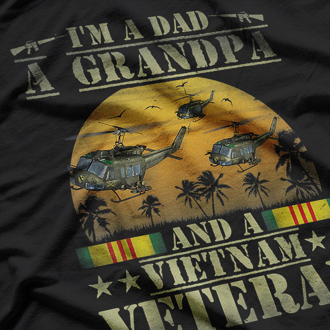Grandpa Vietnam Veteran: Honor, Strength, Legacy T-Shirt