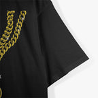 Gold Gangster Chain: Gangsta T-Shirt
