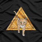 Illuminati Eye of Cheeto The Cat – Unique Conspiracy  T-Shirt