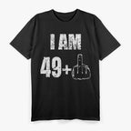 I’m 50, 49 Plus One - Funny 50th Birthday Retro T-Shirt