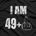 I’m 50, 49 Plus One - Funny 50th Birthday Retro T-Shirt