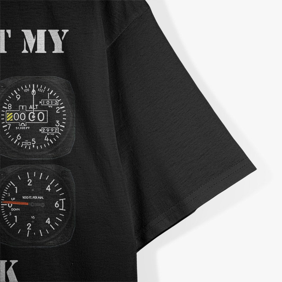 Pilot Aviation – Check Out My Six Pack Flying Airplane T-Shirt