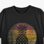 Pineapple Fruit: Retro Style T-Shirt