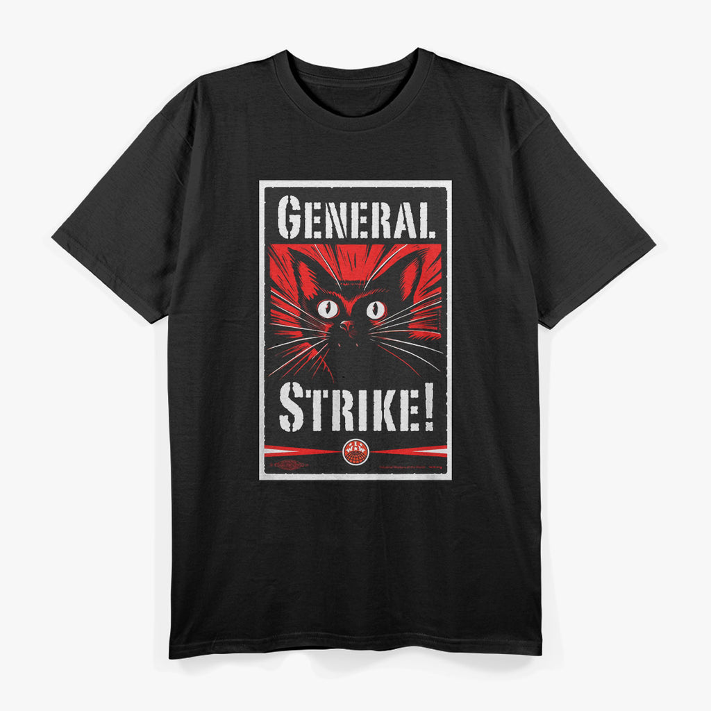 Cat General Strike: Revolution with Paws T-Shirt