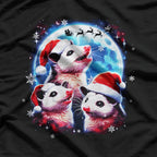 Three Possum Moon – A Wild and Whimsical Night T-Shirt