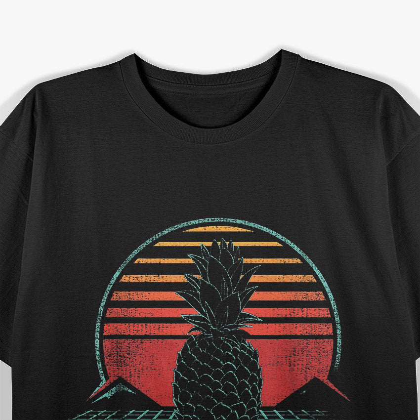 Pineapple Retro Vintage - A Tropical Vibe T-Shirt