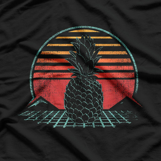 Pineapple Retro Vintage - A Tropical Vibe T-Shirt