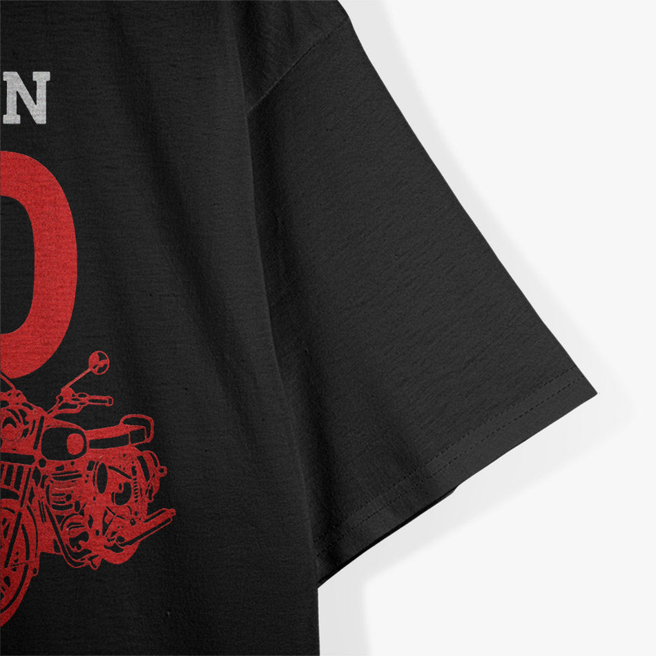 50th Birthday Motorcycle Riding Funny Biker T-Shirt