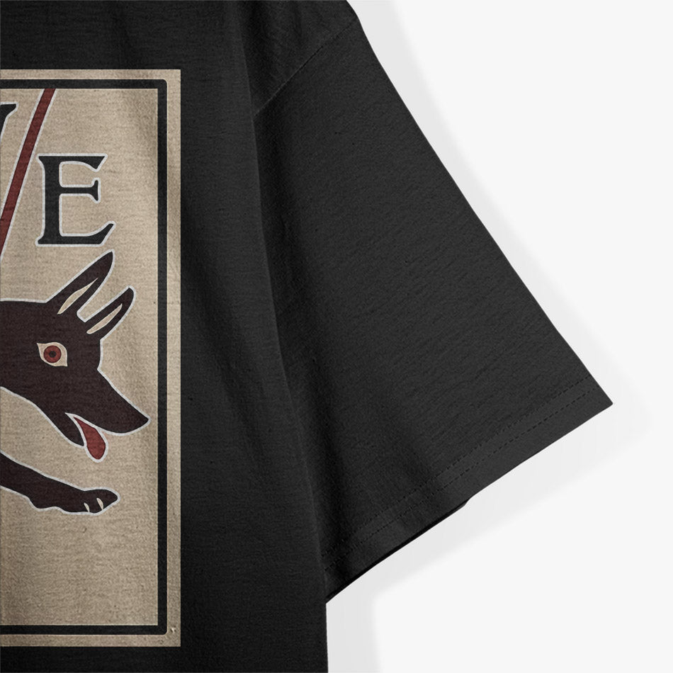 Beware of Dog Cave Canem Ancient Rome T-Shirt