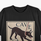 Beware of Dog Cave Canem Ancient Rome T-Shirt