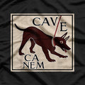 Beware of Dog Cave Canem Ancient Rome T-Shirt