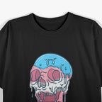 Trans Pride Skull - Dripping Colors Edition T-Shirt