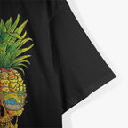 Pineapple Skull: Aloha Beaches Hawaiian T-Shirt