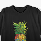 Pineapple Skull: Aloha Beaches Hawaiian T-Shirt