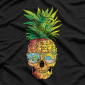 Pineapple Skull: Aloha Beaches Hawaiian T-Shirt