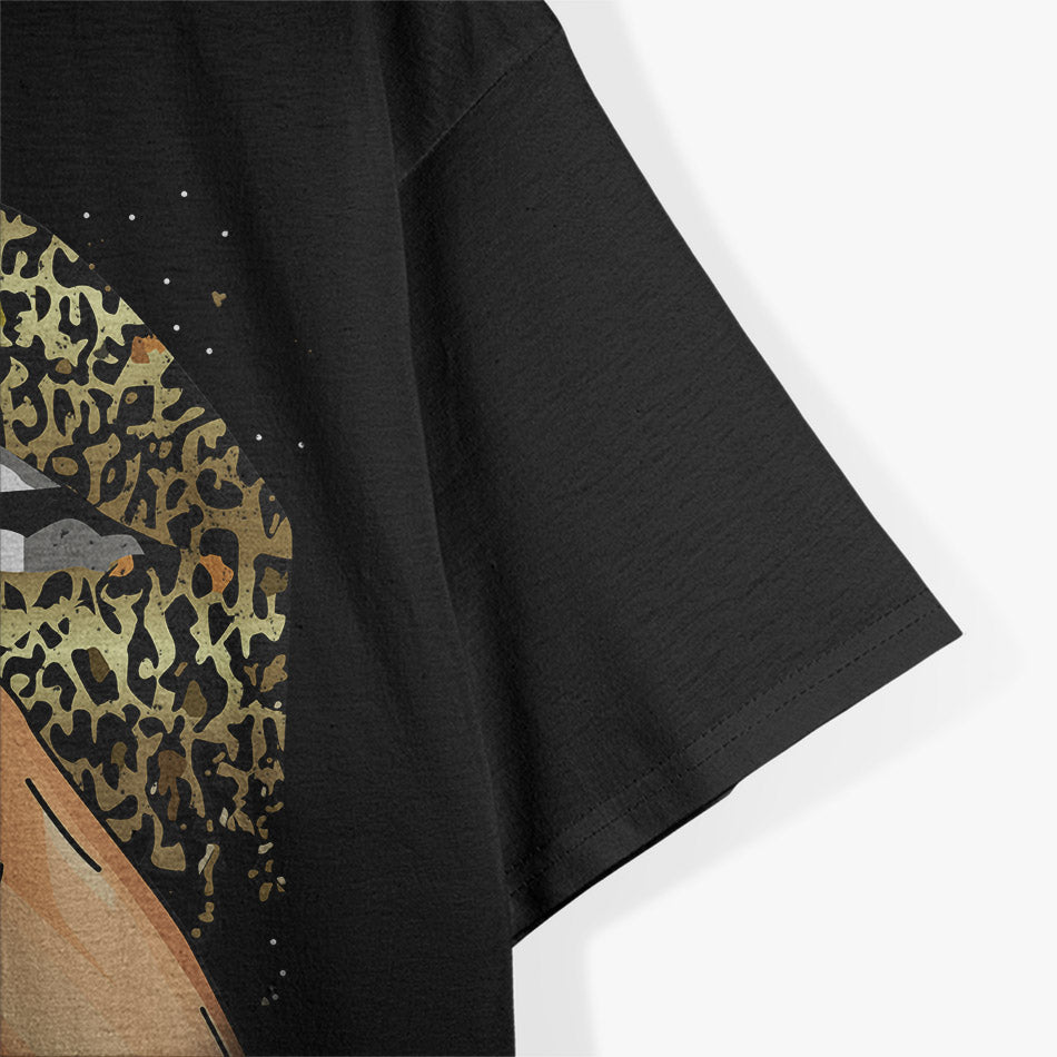 Shut the Fuk Up - Funny Leopard T-Shirt