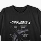 Funny Aviation,  Perfect Gift for Pilots & Airplane Lovers T-Shirt