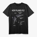 Funny Aviation Gift – Pilot & Airplane Humor T-Shirt