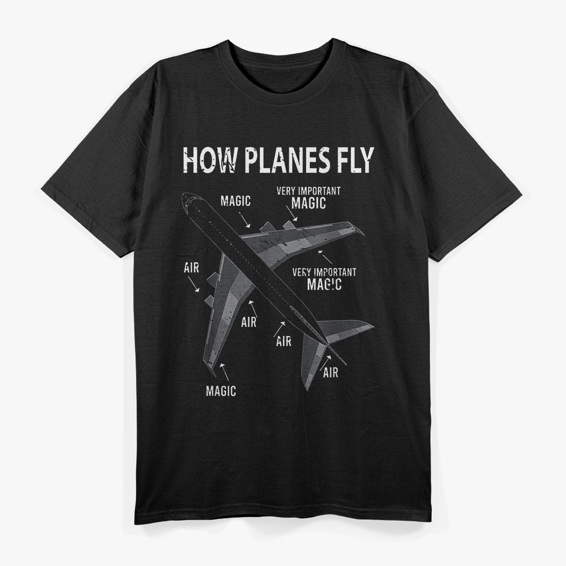 Funny Aviation Gift – Pilot & Airplane Humor T-Shirt