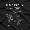 Funny Aviation,  Perfect Gift for Pilots & Airplane Lovers T-Shirt