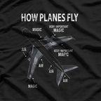 Funny Aviation,  Perfect Gift for Pilots & Airplane Lovers T-Shirt