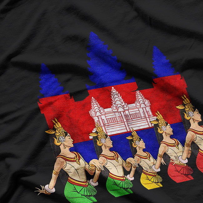 Traditional Dance Apsara: Grace and Elegance T-Shirt