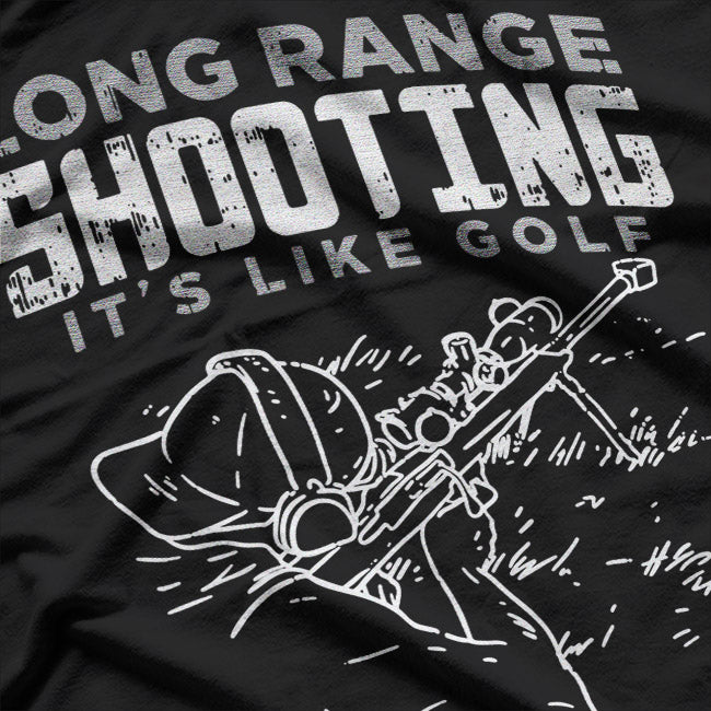 Long Range Shooting: Precision and Power T-Shirt