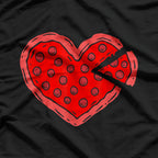 Pizza Heart Valentine's Day T-Shirt