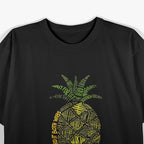 Psych Pineapple: Cute Typography T-Shirt
