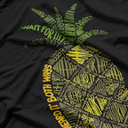 Psych Pineapple: Cute Typography T-Shirt